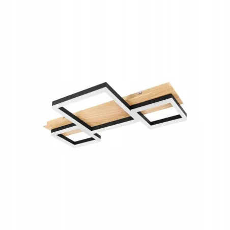 ŻYRANDOL LED CZARNO-DREWNIANY GALAXIS LIVIA 70W 3000-6500K-5904703020875