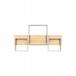 ŻYRANDOL LED CZARNO-DREWNIANY GALAXIS LIVIA 70W 3000-6500K-5904703020875