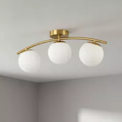 Lampa sufitowa Bali II 3xE27 złota 51 cm-5904703022886