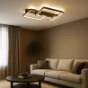 Lampa sufitowa wisząca Żyrandol LED 3 BARWY CCT PLAFON nowoczesny-5904703023135