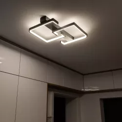 Lampa sufitowa wisząca Żyrandol LED 3 BARWY CCT PLAFON nowoczesny-5904703023135