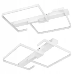Żyrandol LED lampa sufitowa wisząca 3 BARWY CCT PLAFON nowoczesny-5904703023142