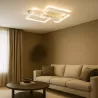 Żyrandol LED lampa sufitowa wisząca 3 BARWY CCT PLAFON nowoczesny-5904703023142