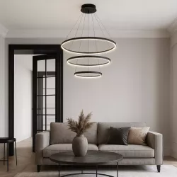 Lampa wisząca sufitowa żyrandol RING LED PLAFON Ø60cm 3000-6500K nowoczesny-5904703022817