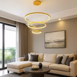 Lampa wisząca sufitowa żyrandol RING LED PLAFON Ø60cm 3000-6500K nowoczesny-5904703022824