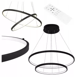Lampa wisząca sufitowa żyrandol RING LED PLAFON Ø60cm 3000-6500K nowoczesny-5904703022978