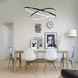Lampa wisząca sufitowa żyrandol RING LED PLAFON Ø60cm 3000-6500K nowoczesny-5904703022978