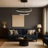 Lampa wisząca sufitowa żyrandol RING LED PLAFON Ø60cm 3000-6500K nowoczesny-5904703022978
