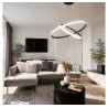 Lampa wisząca sufitowa żyrandol RING LED PLAFON Ø60cm 3000-6500K nowoczesny-5904703022978