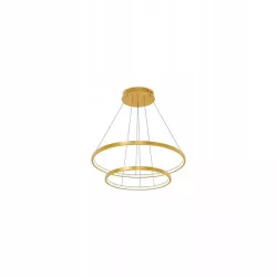 ŻYRANDOL LED LYNX ZŁOTY 64W 8000LM ŚCIEMNIANY Z PILOTEM-5904703023005