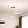 Lampa LED wisząca żyrandol RING 40/60/80/100cm 3CCT 3000-6500K XUDO pilot-5904703023050