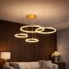 Lampa LED wisząca żyrandol RING 40/60/80/100cm 3CCT 3000-6500K XUDO pilot-5904703023050