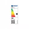 ŻYRANDOL LED MUNDO REGULOWANY 36W 4500LM PILOT RF ZŁOTY-5904703023104