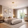 Lampa LED wisząca żyrandol RING 40/60/80cm 3CCT 3000-6500K XUDO pilot-5904703023081