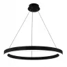 Lampa LED wisząca żyrandol RING 40cm 22W 3CCT 3000-6500K czarna XUDO pilot-5904703023067