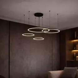 Lampa LED wisząca żyrandol RING 40/60/80/100cm 3CCT 3000-6500K XUDO pilot-5904703023043