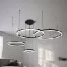 Lampa LED wisząca żyrandol RING 40/60/80/100cm 3CCT 3000-6500K XUDO pilot-5904703023043