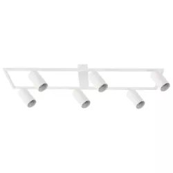 Żyrandol LED GU10 Bumo x6 biały-5904703028833