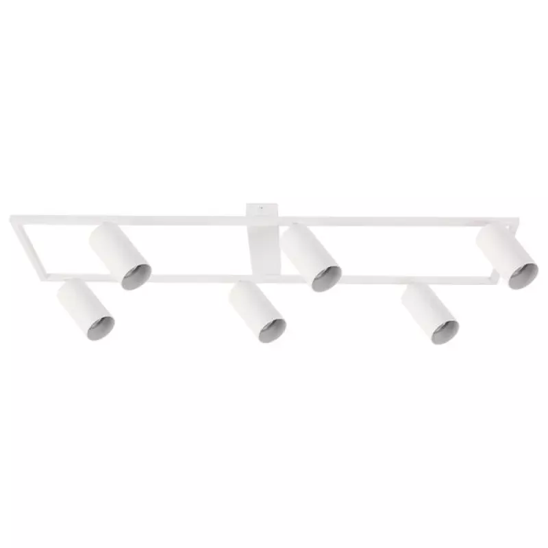 Żyrandol LED GU10 Bumo x6 biały-5904703028833