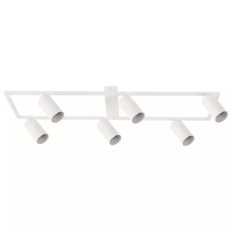 Żyrandol LED GU10 Bumo x6 biały-5904703028833