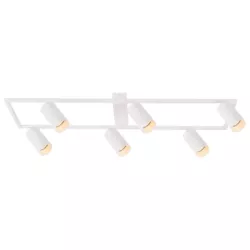 Żyrandol LED GU10 Bumo x6 biały-5904703028833
