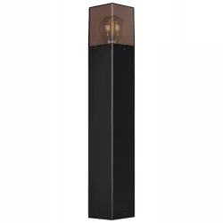 Lampa Stojąca ogrodowa słupek LED 50cm zewnętrzna E27 CZARNA-5904703019596