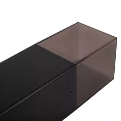 Lampa Stojąca ogrodowa słupek LED 50cm zewnętrzna E27 CZARNA-5904703019596