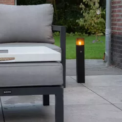 Lampa ogrodowa słupek wolnostojący zewnętrzny 60cm E27 + czujnik ruchu PIR-5904703019671