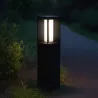 Lampa LED Ogrodowa stojąca słupek 60cm zewnętrzna 4000K LED czarna-5904703019565