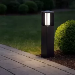 Lampa LED Ogrodowa stojąca słupek 60cm zewnętrzna 4000K LED czarna-5904703019565