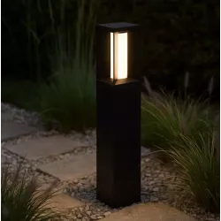 Lampa LED Ogrodowa stojąca słupek 60cm zewnętrzna 4000K LED czarna-5904703019565