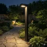 Lampa Stojąca Ogrodowa SŁUPEK 60cm zewnętrzna GX53 LED czarna-5904703019558