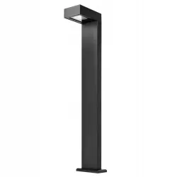 Lampa Stojąca Ogrodowa SŁUPEK 60cm zewnętrzna GX53 LED czarna-5904703019558