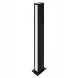 Lampa LED ogrodowa stojąca słupek 60cm dwustronna zewnętrzna 4000K czarna-5904703019572
