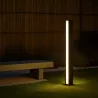 Lampa LED ogrodowa stojąca słupek 60cm dwustronna zewnętrzna 4000K czarna-5904703019572