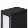 Lampa LED ogrodowa stojąca słupek 60cm dwustronna zewnętrzna 4000K czarna-5904703019572