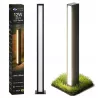 Lampa LED ogrodowa stojąca słupek 60cm zewnętrzna 4000K czarna-5904703027188