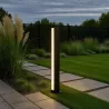 Lampa LED ogrodowa stojąca słupek 60cm zewnętrzna 4000K czarna-5904703027188