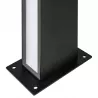 Lampa LED ogrodowa stojąca słupek 60cm zewnętrzna 4000K czarna-5904703027188
