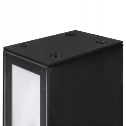 Lampa LED ogrodowa stojąca słupek 60cm zewnętrzna 4000K czarna-5904703027188