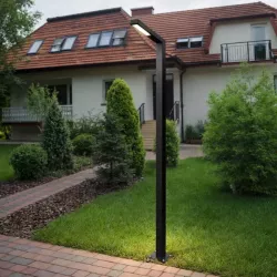 Lampa Ogrodowa stojąca słupek SŁUP LATARNIA 350cm 120° zewnętrzna 4000K LED-5904703029809