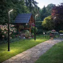Lampa Ogrodowa stojąca słupek SŁUP LATARNIA 350cm 120° zewnętrzna 4000K LED-5904703029809