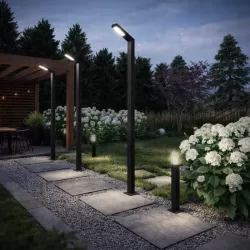 Lampa Ogrodowa stojąca słupek SŁUP LATARNIA 350cm 120° zewnętrzna 4000K LED-5904703029809