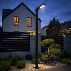 Lampa Ogrodowa stojąca słupek SŁUP LATARNIA 350cm 120° zewnętrzna 4000K LED-5904703029809