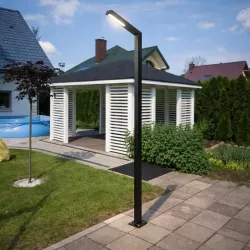 Lampa Ogrodowa stojąca słupek SŁUP LATARNIA 350cm 120° zewnętrzna 4000K LED-5904703029809