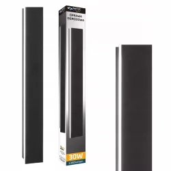 Lampa ścienna elewacyjna Kinkiet zewnętrzny ogrodowy oprawa LED 30W 100cm-5904703009009