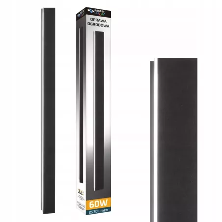 Lampa LED 190cm kinkiet ogrodowy ścienny elewacyjna zewnętrzna akryl-5904703008941
