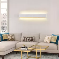 Lampa LED 80cm 24W kinkiet ogrodowy elewacyjna zewnętrzna biała-5904703018131