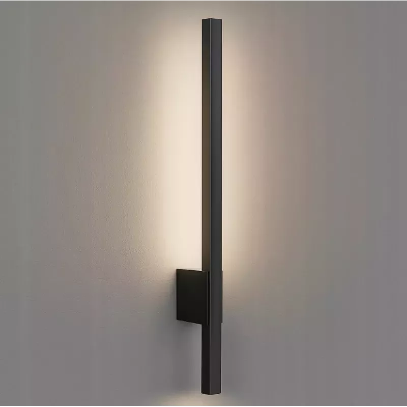 Kinkiet elewacyjny LED 9W 4000K IP44 czarny-5904703019688