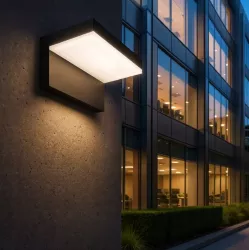 Kinkiet zewnętrzny LED 9W lampa ogrodowa zewnętrzna ścienna oprawa IP44-5904703019626